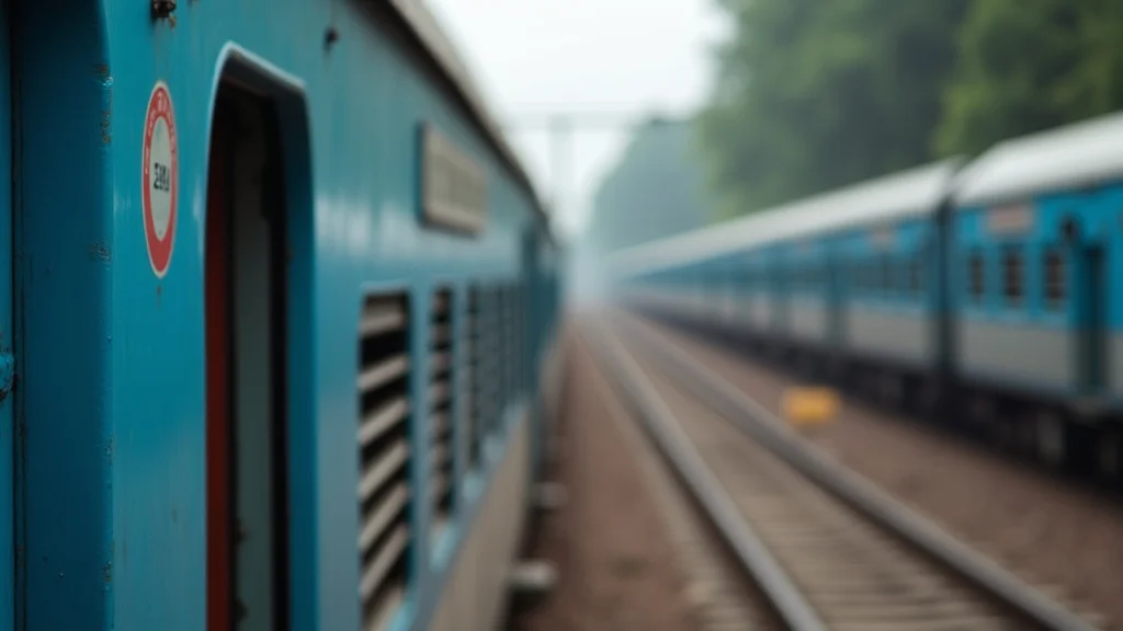 The image shows a person holding a Bangladesh Railway ticket, illustrating lost ticket procedures.